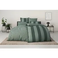 OTTO home Bettwäsche Sari in verschiedenen Qualitäten, Linon, 2 teilig, ab Gr. 135x200 cm, Wendedesign, moderne Bettwäsche mit Streifen