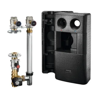 Oventrop Regumat Kessel-Anbindesystem 1358340 DN 40, ohne Pumpe, mit universeller Wärmedämmung