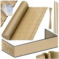 KESSER Sichtschutzstreifen, PVC Sichtschutzmatte Balkonverkleidung Windschutz Sichtschutzzaun