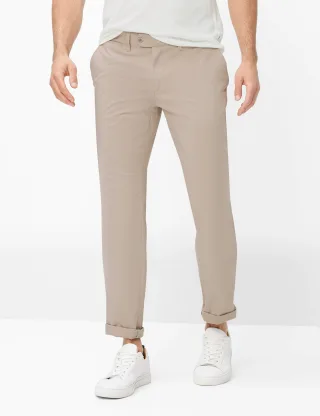 Eurex by Brax Herren Chino Style JOE GREY BEIGE, hellgrau, Gr. 29U