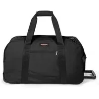Eastpak Reisetasche Eastpak CONTAINER 65+ Reisetasche mit Rollen 72 L, Black Schwarz, Rollsystem, Teleskopstange, gepolsterte Griffe