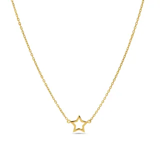 Halskette Luxenter Sterling Silber 925 18k vergoldet - Bandoead