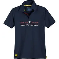 redfield Poloshirt Redfield Übergrößen Poloshirt URBAN DPTMT navy