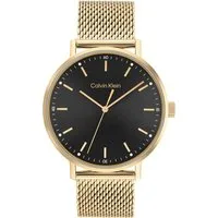Calvin Klein Quarzuhr MODERN 25200049, Armbanduhr, Herrenuhr, Mineralglas, Edelstahlarmband, analog