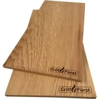 Grillfürst Räucherbrett Grillfürst Räucherbretter Zeder XL 40 x 19,5 x 1,1 cm 2er Set
