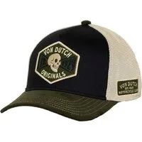 Von Dutch Baseball Cap Cap Semi Curved mit aufgenähten Patch
