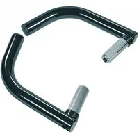 Ergotec Fahrradlenkergriff Lenker-End-Bars Innenklemmung Alu Barends schwarz