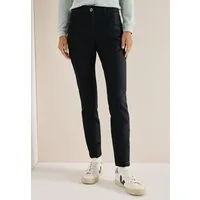 CECIL 5-Pocket-Hose Style Toronto im Leder-Look, mit leicht glänzender Beschichtung