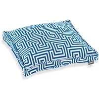 H.O.C.K. Sitzkissen Gauzy blue No 16, mit tollem Muster