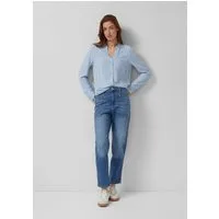 s.Oliver Slim-fit-Jeans Jeans-Hose MOM FIT Ankle-Jeans Mom / Regular Fit / High Rise / Tapered Leg