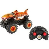 Hot Wheels Monster Trucks ferngesteuerter Tigerhai im Maßstab 1:24, RC