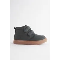Next Warm gefütterte Stiefel mit Klettverschluss Stiefelette (1-tlg)