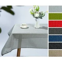Beautex Tischdecke Tokio Weichschaum Tischdecke mit Paspelband, Garten, Balkon, Terrasse (1-tlg)