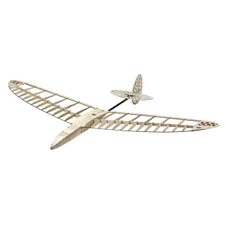 Dancing Wings Hobby FD12 1200mm Wingspan Windrunner Discus Launch Glider Balsa Wood F3K DLG RC Airplane KIT/ KIT+Servos