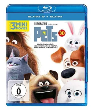Pets  (+ Blu-ray) [Blu-ray 3D]