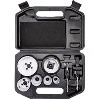 TOOLCRAFT Bohrkrone TOOLCRAFT TO-6803625 Lochsägen-Set 6teilig 22 mm, 29 mm, 35 mm, 44 mm, Mit Schutzkorb