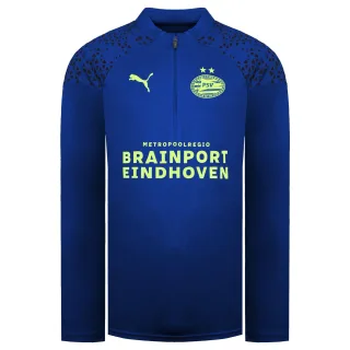 Puma PSV Eindhoven Herren-Fußballoberteil, blau
