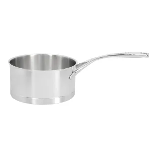 Demeyere Atlantis 7 Stieltopf ohne Deckel 18 cm, 18/10 Edelstahl, Silber