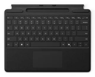 Microsoft Surface Pro Keyboard mit Stiftaufbewahrung | 8xa-00172 | schwarz - DE