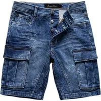 Amaci&Sons Cargoshorts BEXLEY Cargoshorts Herren Bermuda Jeans Short Hose Regular Fit