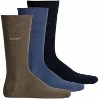 BOSS Kurzsocken Herren Socken 3er Pack Baumwolle (Packung, 3er Pack)