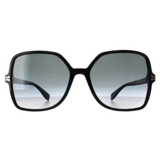 Marc Jacobs MJ 1105/S 807 9O glÃ¤nzende schwarze dunkelgraue Sonnenbrille mit Farbverlauf