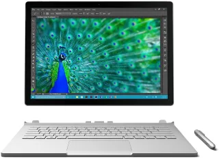Microsoft Surface Book (CR7-00010/SW6-00010) 512GB [135" WiFi only Intel Core i7 26GHz 16GB RAM inkl. Keyboard Dock] silber