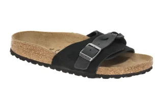 "Birkenstock 1030549 BS Oita Braided Damen Pantoletten Schwarz Anatomisches K...