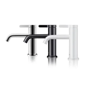 hansgrohe Axor One Waschtischarmatur 48001000 Ausladung 130mm, mit Hebelgriff und Ablaufgarnitur, chrom