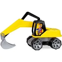 Lena® Spielzeug-Bagger TRUXX, mit bew. Baggerarm und verriegelbarem Fahrgestell, Made in Europe