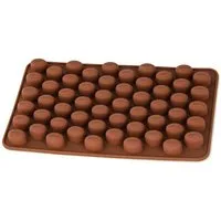 wisefood Silikonform Silikonform Kaffeebohne - braun 18x11x1cm - 1 Form, (1-tlg)