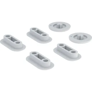 Geberit Set Puffer für WC-Sitzring und WC-Deckel für AquaClean Sela, 244304001 244304001