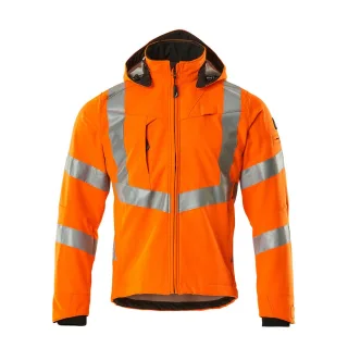 MASCOT Herren Blackpool Softshell Jacke SAFE SUPREME Hi-vis Orange XL - 20502-246-14-XL