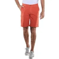 Engbers Cargobermudas Herren Cargo-Bermuda regular, Rostorange