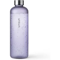 Vinsun Trinkflasche Tritan Wasserflasche 1,5l, Sportflasche Kohlensäure geeignet, BPA frei, Auslaufsicher, bruchsicher, geruchs- und geschmacksneutral
