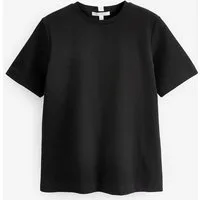 Next T-Shirt Schweres T-Shirt mit Rundhalsausschnitt (1-tlg)