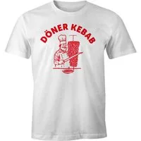 MoonWorks Print-Shirt Döner Shirt Herren Kebab Dönerspieß Fun T-Shirt Moonworks® mit Print