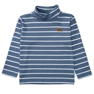 BASEFIELD - Kn.-Shirt, turtleneck ocean blue - Gr. - 122