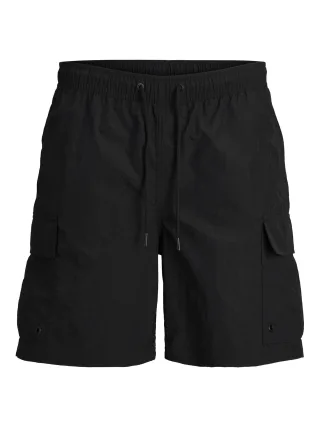 JACK&JONES - JPSTFIJI JJSWIM CARGO LY JNR black - Gr. - 140
