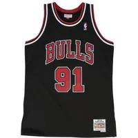 Mitchell & Ness Basketballtrikot Swingman Jersey Chicago Bulls 199798 Dennis Rodma