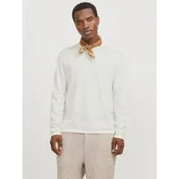 Jack & Jones Rundhalspullover JJESUMMER KNIT CREW NECK SN mit Rundhalsausschnitt