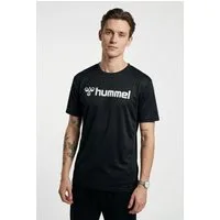 hummel Trainingsshirt hmlLOGO JERSEY S/S mit Rundhalsausschnitt, Kurzarm-Design, schnell trocknend