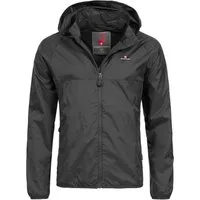 Höhenhorn Regenjacke Rigi Herren Regen Jacke für Männer Outdoor Freizeitjacke mit Kapuze leichtes Eigengewicht, Atmungsaktiv