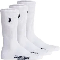 U.S. Polo Assn. Sportsocken Herren Socken 3er Pack Baumwolle (Packung, 3er Pack)