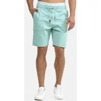 Indicode Chinoshorts Herren Stoufville Chino Shorts Herrenshorts aus elastischer Baumwoll-Qualität, mit Kordelzug