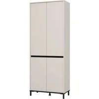 Home affaire Schuhschrank Flannan, Schuhregal, Schuhkommode, Gesamthöhe 205,5 cm acht Regale und eine Schublade, Gesamtbreite 80 cm