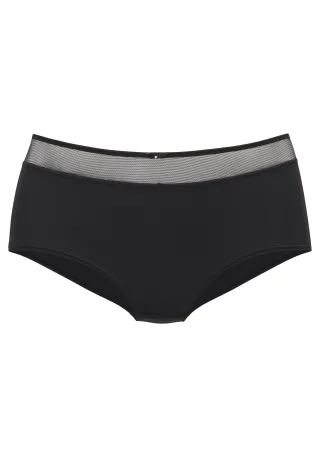 LASCANA - NUANCE Panty black - Gr. - 42