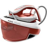 Tefal Dampfbügelstation Express Power, 6,3 Bar Druck, 1,8 L Wassertank, Kalk-Kollektor, 1800 ml Wassertank, 420 g/Min. extra Dampfstoß, ideal für alle Textilien, SV8110