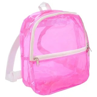 Rucksack "Clear", neonpink