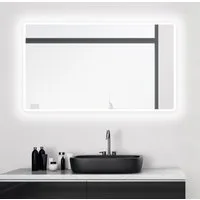 Talos Badspiegel Moon, LED Spiegel, Design Lichtspiegel